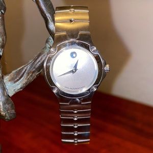 MOVADO Silver Museum Dial Women's Watch